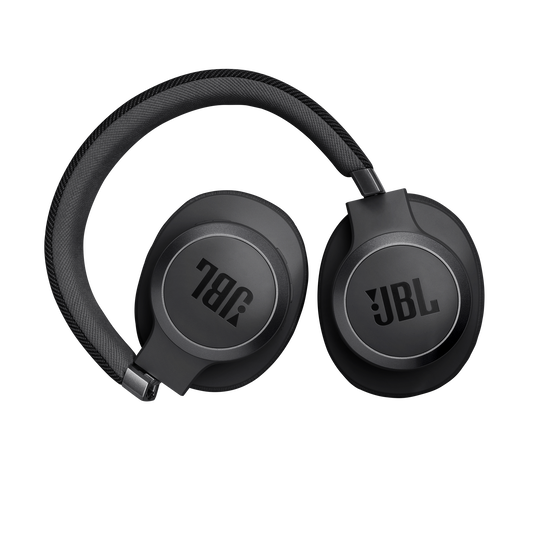JBL Live 770NC - Black - Wireless Over-Ear Headphones with True Adaptive Noise Cancelling - Detailshot 4